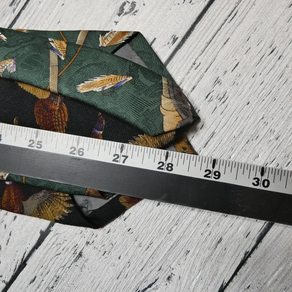 Robert Talbott Ties Mens One Size Multicolor Hunting Fishing Silk Italy Lot 2